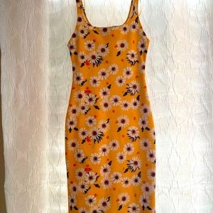 Zara Trafaluc Sunflower dress - size Medium